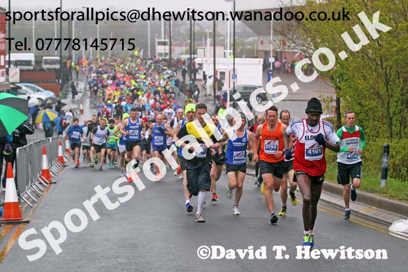 Sunderland City Half Marathon. Photo: David T. Hewitson/Sports for All Pics
